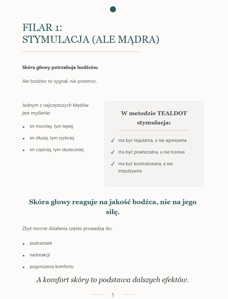 Okładka PDF — Metoda TEALDOT